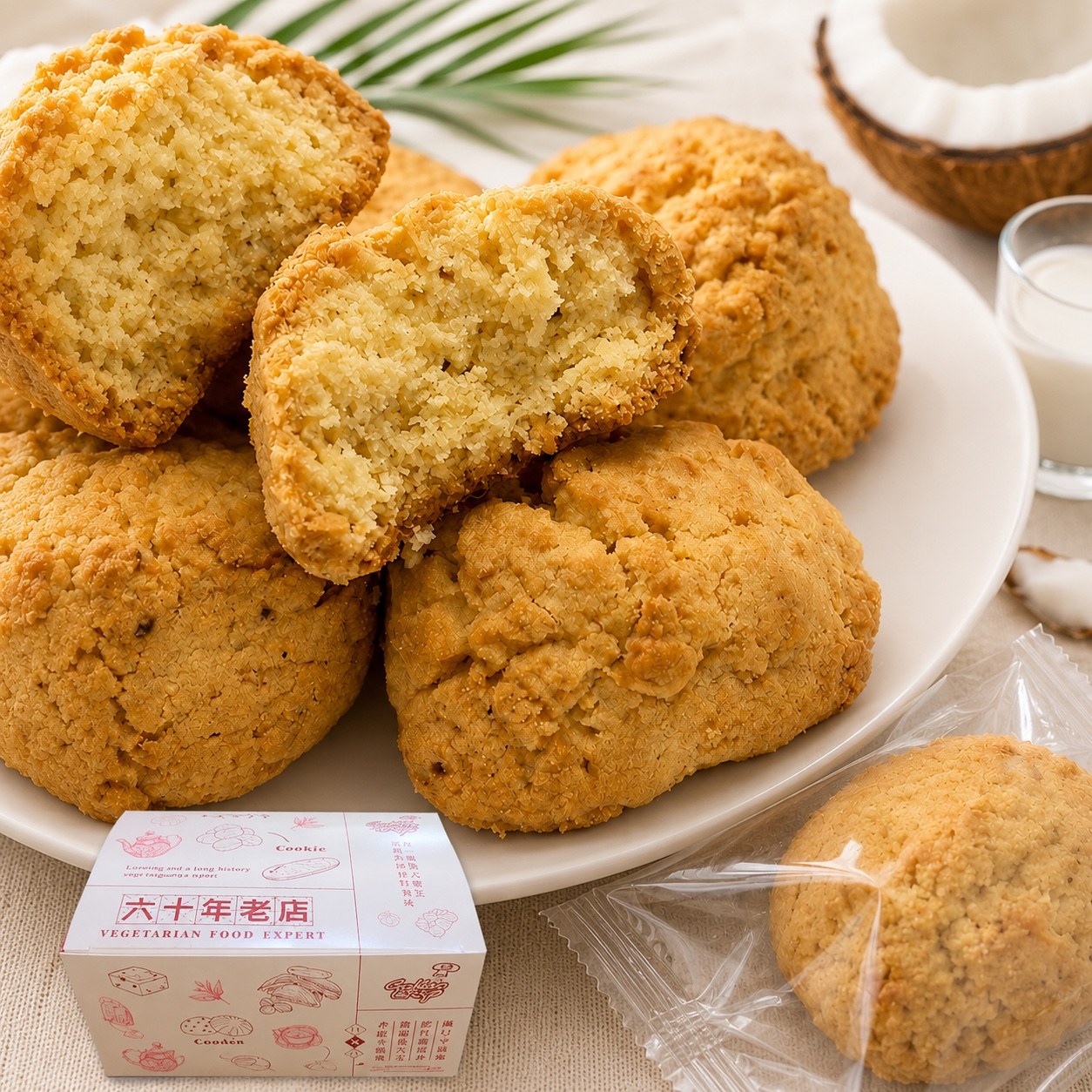 Coconut Milk Cookies