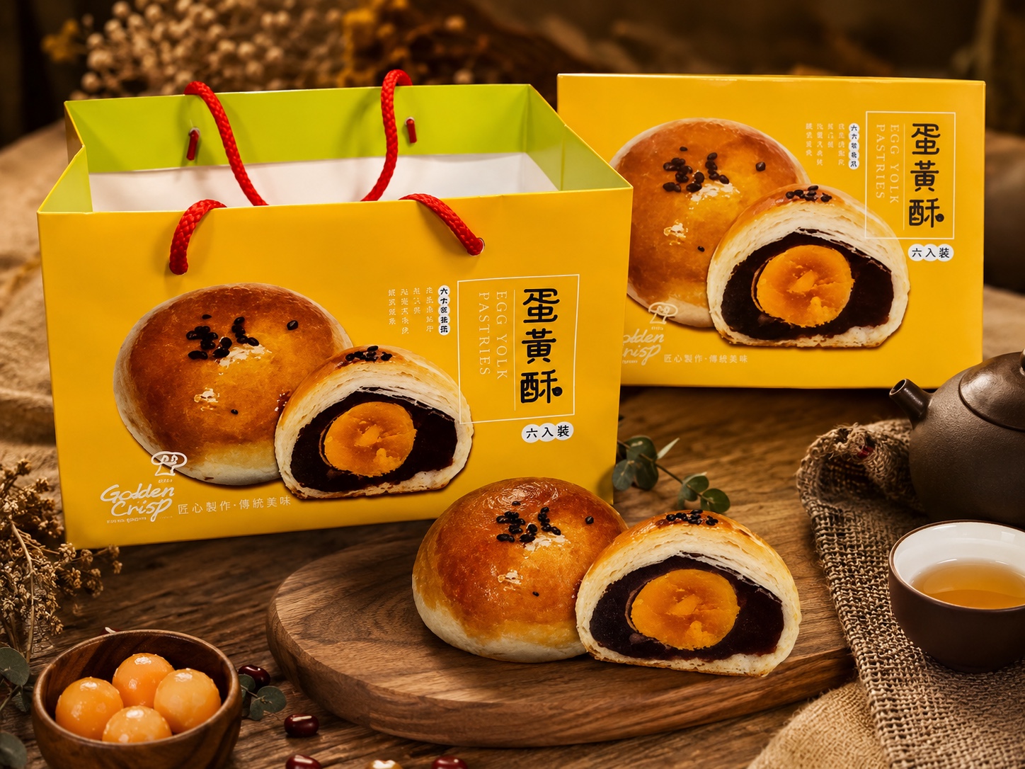 Egg Yolk Pastry